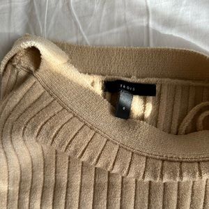 TROIS THE LABEL KNITTED TUBE TOP